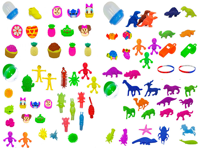 огромное обновление ассортимента игрушек в капсулах