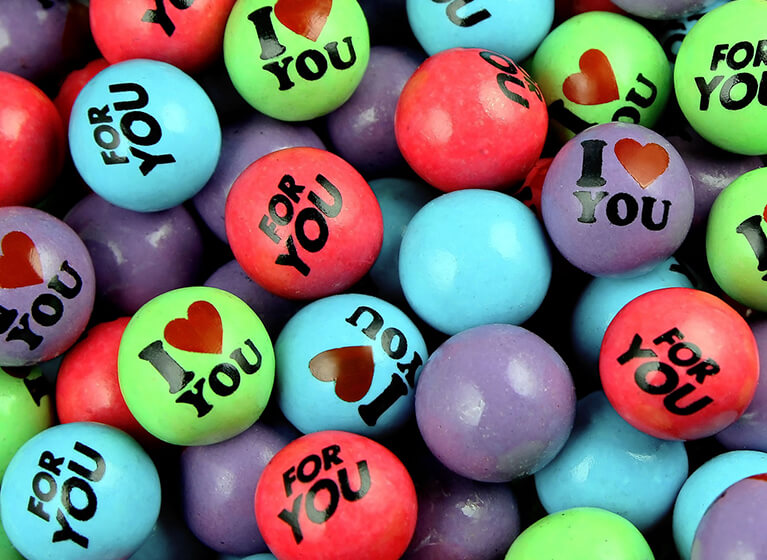 жвачки Я тебя люблю с новыми вкусами