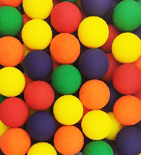 Мячи-прыгуны 25 мм "Морозные ягоды"
