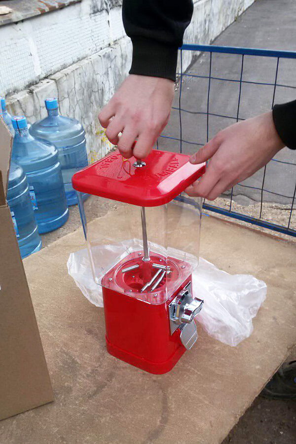 первое поступление новых торговых автоматов АЛЬФА