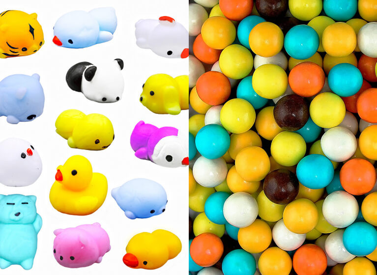 сквиши и жевательная резинка со скидкой до 33 процентов