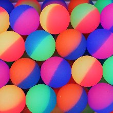 Мячи - прыгуны 25 мм "Цветной лед" 