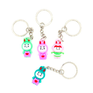 Брелок резиновый "Лабубу"