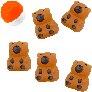 Комплект "Сквиши капибара Милка"