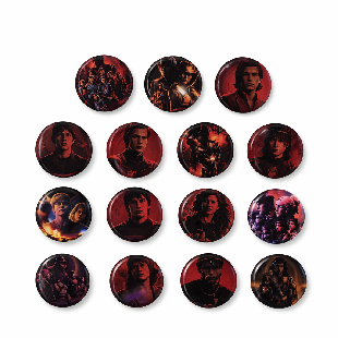 Значок "Очень странные дела" 