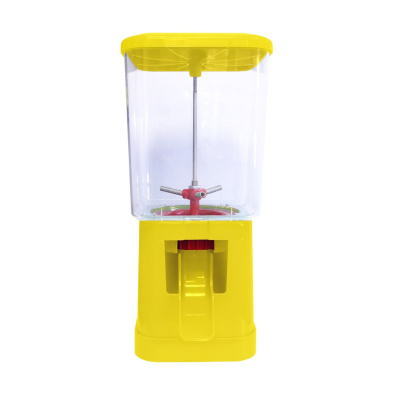 Альфа торговый автомат желтый, без монетоприемника