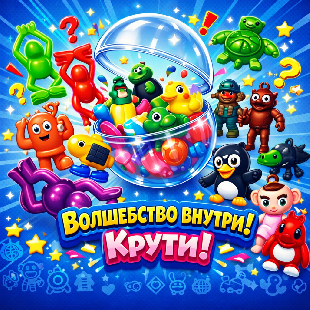 Шоу-лист «Найди игрушку», большой