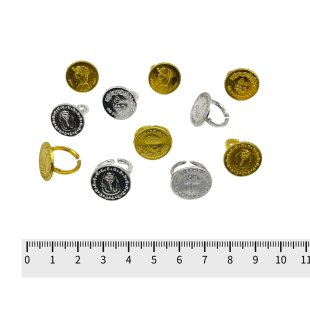 Кольцо "Древние монеты"