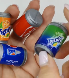 Игрушка ручка "Банка газировки"